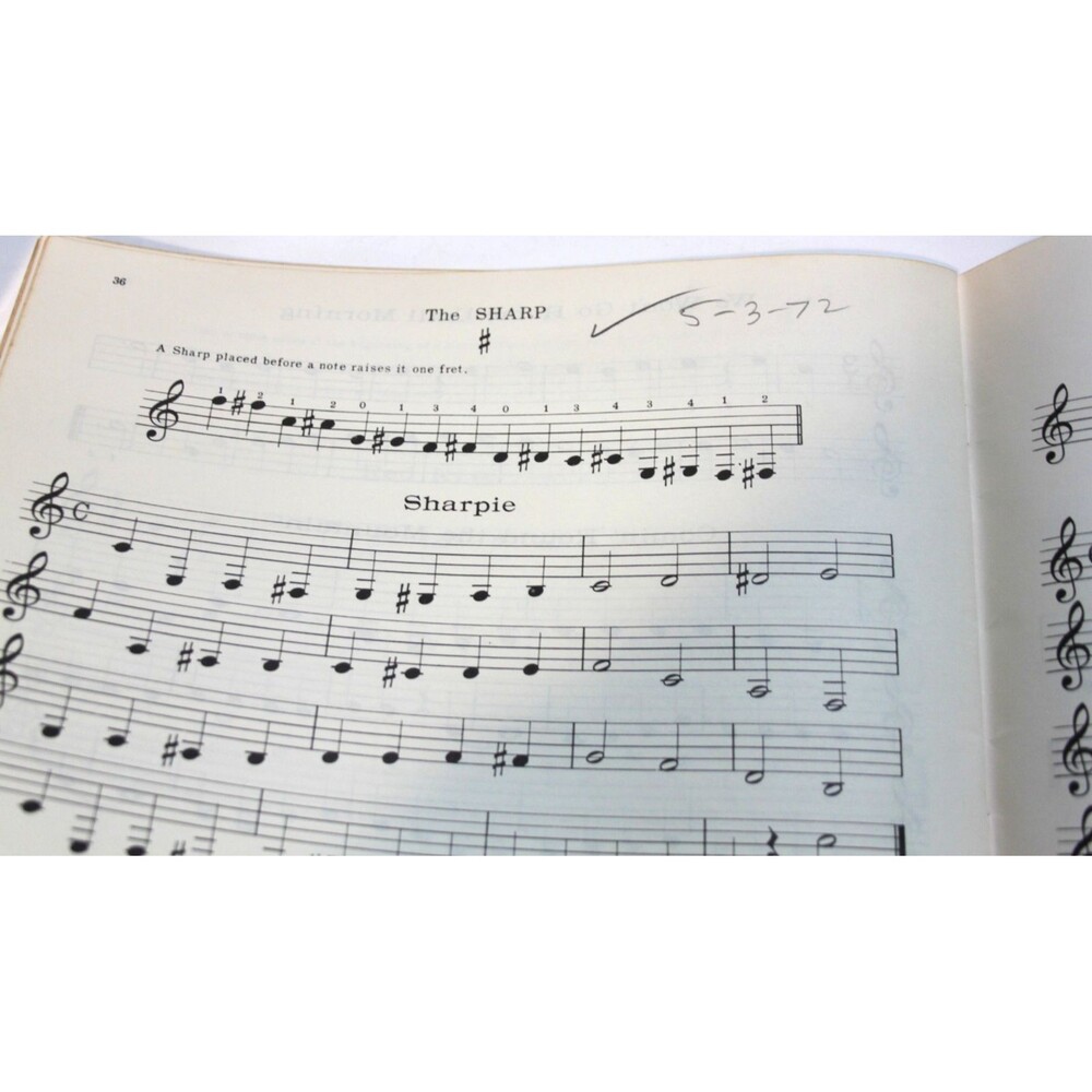 1957 Guitar Primer Mel Bay Publications Lesson Method Instruction Book Vintage - Picture 9 of 10